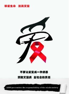 艾滋病海报设计
