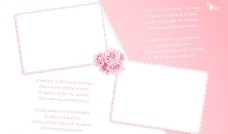 粉红玫瑰系列模板图片