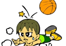 篮球运动篮球卡通运动人物图片
