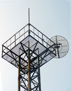 雷达站铁塔图片