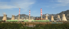 沁北电厂图片