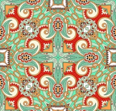 古典布纹古典彩色花纹布纹图片