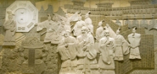 中国历史浮雕 夏商周与春秋战国图片