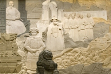 中国历史浮雕 清代图片