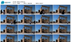 历史古迹古希腊历史遗迹高清实拍视频素材
