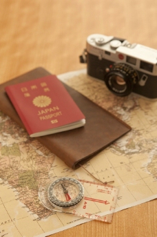 出国护照旅游用品图片