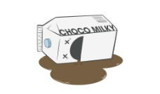 巧克力牛奶盒图片