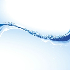 动感水流矢量精美水滴流线动感素材