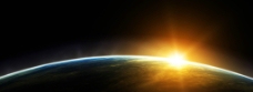 地球日日出图片