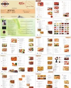 菜谱制作西餐菜谱设计制作图片