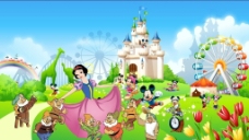 童话城堡迪士尼欢乐童话世界图片