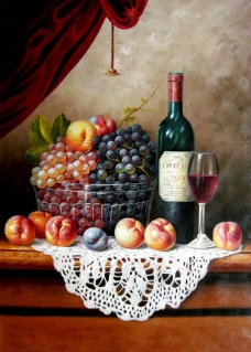 葡萄酒葡萄美酒图片