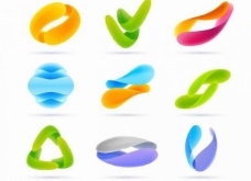 3D设计3d企业logo设计图片