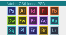 Adobe CS6产品图标图片