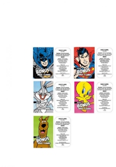 促销广告蝙蝠侠超人兔子鸭子狗狗标签图片