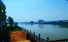 中国桥梁梅州桥梅江江堤图片