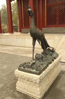 北京颐和园雕塑图片