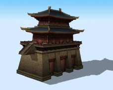 古城城门古城门3D模型